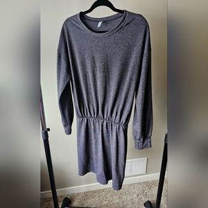 Gray Longsleeve Dress